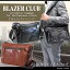 【送料無料】 ショルダーバッグ メンズ BLAZERCLUB ブレザークラブ 牛革オイルヌメ 斜めがけバッグ 肩掛け 本革 牛革 A4未満 ヨコ型 軽量 日本製 メンズバッグ バッグ ブランド ランキング プレゼント ギフト 小さめ