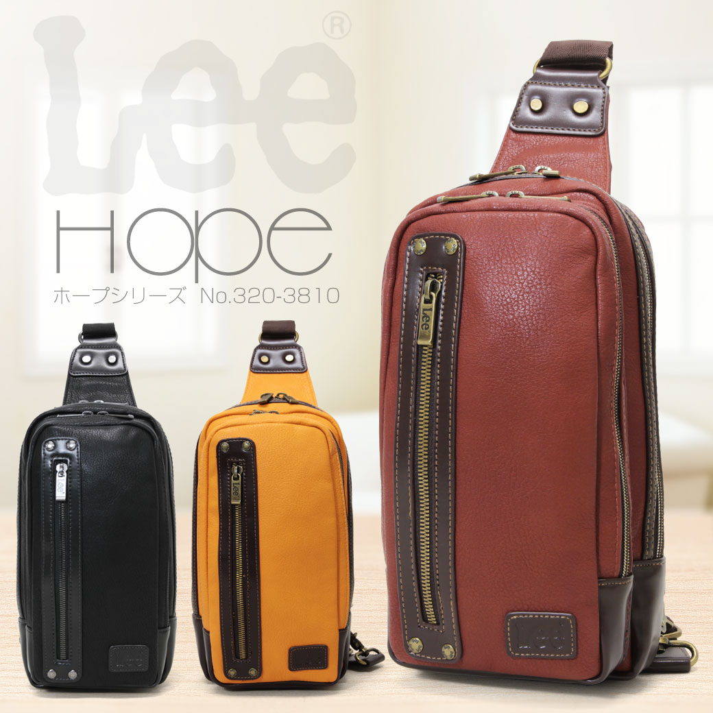 ボディバッグ ワンショルダー メンズ Lee（リー） hope（ホープ） ボディバッグ ワ…...:askashop:10057150