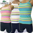 【NEW MODEL】ラコステ★セパレーツ水着★フィットネス水着(26123)【LACOSTE】