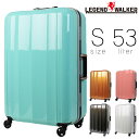 【ポイント12倍&割引クーポン発行中】 スーツケース キャリーケース メンズ Legend Walker レジェンドウォーカー HARD CASE ハードケース キャリーバッグ 旅行 出張 ポリカーボネート TSAロック 4輪 メンズバッグ q39bG12 (6702-58) 送料無料