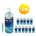 【在庫あり・即納】アルコールハンドジェル 500ml 12本セット 消毒 除菌 洗浄 ウイル