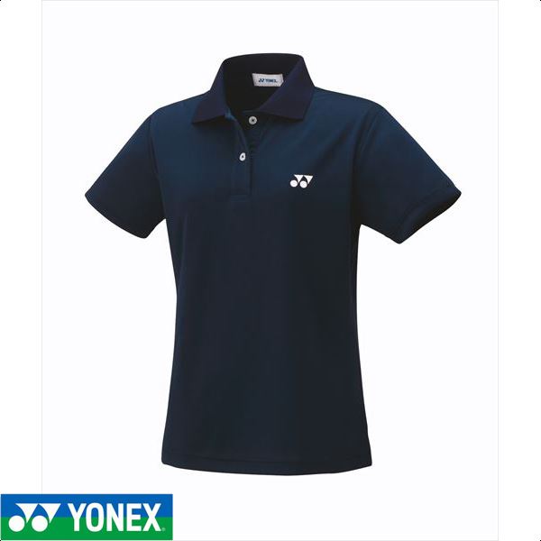 送料無料(※沖縄除く)[YONEX]ヨネックスレディーステニスウェアシャツ(スリムロングタイプ)(20300)(019)ネイビーブルーの画像