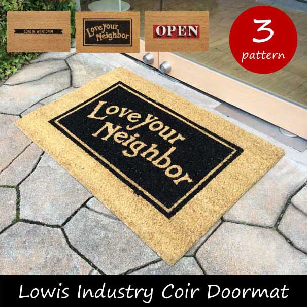 Lowis Industry Coir Doormat コイヤマット コイヤーマット エントランスマ...:asquisse:10001773