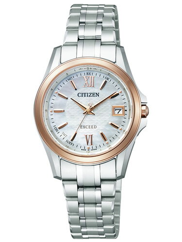 シチズン エクシード CITIZEN EXCEED エコ・ドライブ Eco-Drive 電波時計 ペアウォッチ レディース 多局受信型 EC1004-50D【シチズン エクシード 2011 新作】【正規品】【送料無料】