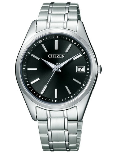 シチズン CITIZEN コレクション エコ・ドライブ Eco-Drive 電波時計 メンズ 腕時計 ペアウォッチ ステンレスドレス AS7060-51E【シチズン コレクション 2011 新作】【正規品】