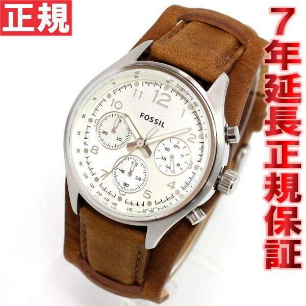 FOSSIL フォッシル 腕時計 レディース FLIGHT LEATHER フライト レザー クロノグラフ CH2795【FOSSIL フォッシル 2011 新作】【即納可】【正規品】【送料無料】