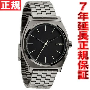 ニクソンNIXONタイムテラーTIMETELLER腕時計メンズポリッシュガンメタル/ラムNA0451885-00【NIXONニクソン2014WINTER新作】【正規品】【送料無料】【7年延長正規保証】【サイズ調整無料】【ラッピング無料】
