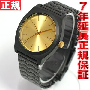ニクソンNIXONタイムテラーTIMETELLER腕時計メンズマットブラック/ゴールドNA0451041-00【NIXONニクソン2011新作】