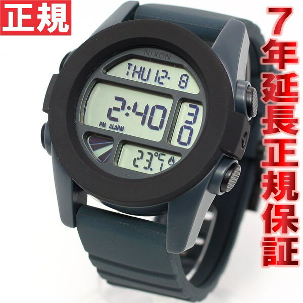 ニクソン NIXON ユニット UNIT 腕時計 メンズ グレー/ブラック NA197195-00【NIXON ニクソン 2012SPRING 新作】【即納可】【正規品】