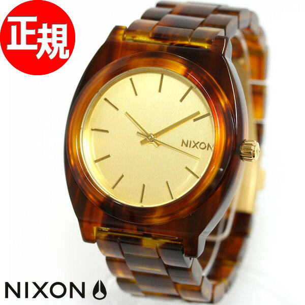 y5%OFFN[|I529959܂ŁIzjN\ NIXON THE TIME TELLER ACETATE ^Ce[ AZe[g rv fB[X S[h/ZX NA3271424-00