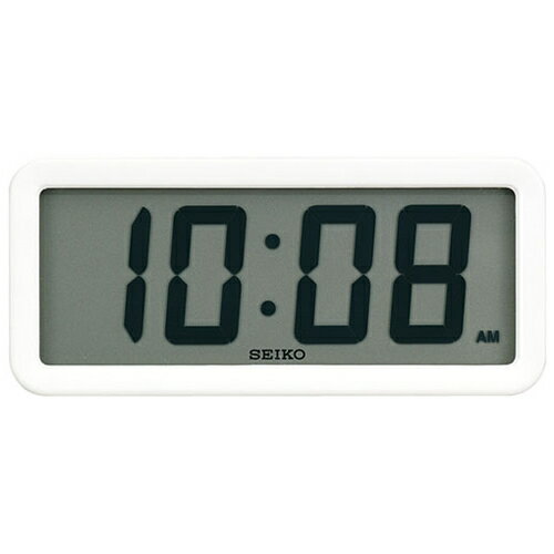 セイコー SEIKO 掛置兼用 電波時計 スタンダード デジタル・クロック STANDARD Digital Clock パワーデザインプロジェクト SQ677W【正規品】