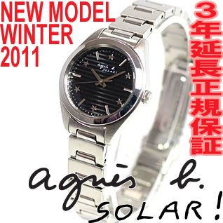 アニエスベー agnes b. 時計 ソーラー 腕時計 レディース ペアウォッチ FBSD986【アニエスベー agnes b. 2011 新作】【正規品】