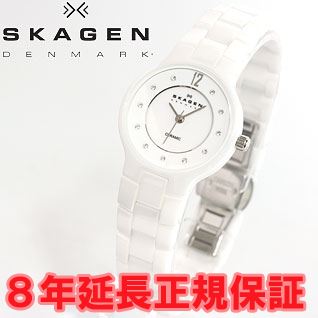 スカーゲン SKAGEN 腕時計 レディース セラミック CERAMIC 572SSXWCスカーゲン SKAGEN レディース 腕時計 セラミック CERAMIC 572SSXWC 正規品 送料無料！