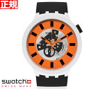 【店内ポイント最大72倍!&最大2000円OFFクーポン12月4日20:00~12月11日1:59】swatch スウォッチ 腕時計 メンズ レディース オリジナルズ ビックボールド バイオセラミック ORACK BIG BOLD BIOCERAMIC SB03M104