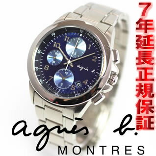 アニエスベー agne's b. 腕時計 メンズ クロノグラフ グラデーション FBRV977【アニエスベー 2011 新作】【正規品】【送料無料】