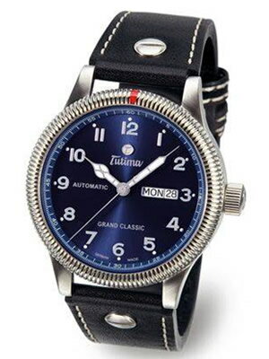 TUTIMA チュチマ 腕時計 メンズ 自動巻き グランドクラシック オートマチック ブルー Grand Classic Automatic Blue 628-03【正規品】【送料無料】【smtb-k】【w3】【楽ギフ_包装】【送料無料】TUTIMA チュチマ 腕時計 自動巻き 正規品