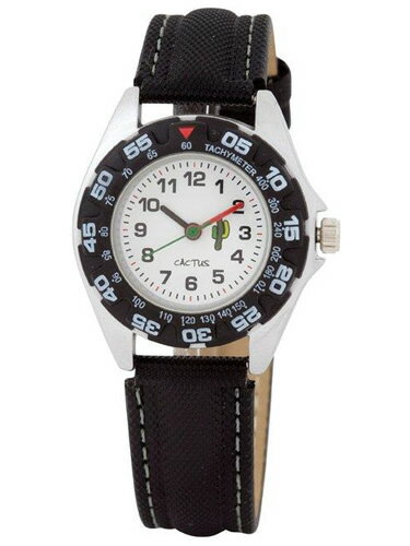 カクタス CACTUS キッズ腕時計 ボーイズ ブラック CAC-46-M01【正規品】
