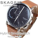 【1000円OFFクーポン!8月1日9時59分まで!】スカーゲン SKAGEN ハイブリッド スマートウォッチ ウェアラブル 腕時計 メンズ/レディース ハーゲン HAGEN CONNECTED SKT1104【あす楽対応】【即納可】