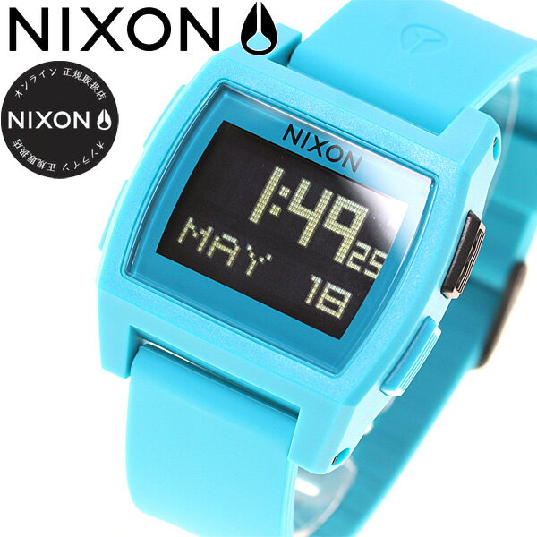 ニクソン NIXON ベース タイド BASE TIDE 腕時計 レディース ブルー NA11042556-00