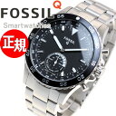 フォッシル FOSSIL ハイブリッド スマートウォッチ ウェアラブル Q CREWMASTER Qクルーマスター 腕時計 メンズ/レディース FTW1126【正規品】【サイズ調整無料】