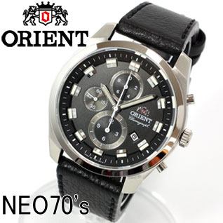 オリエント 腕時計 メンズ ORIENT ネオセブンティーズ NEO70's クロノグラフ WV0161TT【オリエント クォーツ 2011 新作】【即納可】【正規品】【送料無料】