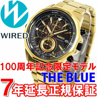 セイコー ワイアード SEIKO WIRED セイコー腕時計 100周年記念 限定モデル 腕時計 メンズ THE BLUE ザ・ブルー クロノグラフ AGAW637セイコー ワイアード SEIKO WIRED 100周年 限定モデル AGAW637 腕時計 メンズ THE BLUE ザ・ブルー クロノグラフ 正規品 送料無料！ あす楽対応