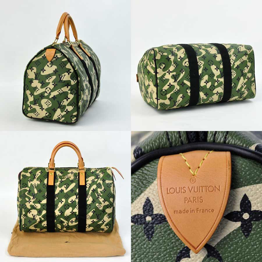 Louis Vuitton LV Monogram Murakami Monogramouflage Camouflage Speedy 35 Hand Bag | eBay