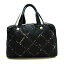シャネル CHANEL ハンドバッグ トラベルケース トラベルライン ◆ブラック ナイロン◆定番人気【中古】 ◆レディース - t11267