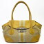 プラダ PRADA ショルダーバッグ イエローxナチュラルxベージュ ストローxレザー レディース 【中古】【定番人気】 - t12431