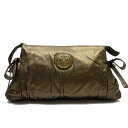 グッチ GUCCI クラッチバッグ ブロンズxゴールド レザー レディース 【中古】【定番人気】 - t13380