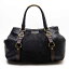プラダ PRADA ショルダーバッグ NERO(ブラック)xブラウンxゴールド ナイロンxレザーx金属素材 レディース 【中古】【定番人気】 - t13666