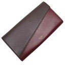 セリーヌ CELINE 長財布 ボルドー レザー レディース 【中古】【定番人気】 - h22759