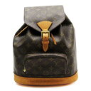 ルイヴィトン Louis Vuitton リュック バックパック モノグラム モンスリMM モノグラムキャンバス レディース M51136 【中古】【定番人気】 - h23257
