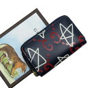 グッチ GUCCI コインケース ネイビーxレッドxホワイト レザー レディース メンズ 【中古】【定番人気】 - t16389a