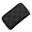 ルイヴィトン Louis Vuitton コインケース カードケース ダミエグラフィット コインパース グラフィット(ダークグレー系) ダミエグラフィットキャンバス N63076 【中古】【定番人気】 - t17255a