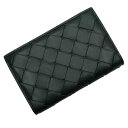 ボッテガヴェネタ BOTTEGA VENETA コインケース イントレチャート ダークグリーン レザー 【中古】【定番人気】 - 54762f