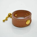 エルメス HERMES グローブホルダー ノマド ◆ブラウンxゴールドカラー レザーx金属素材◆定番人気【中古】 ◆レディース メンズ - k7447