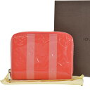 ルイヴィトン LOUIS VUITTON コインケース モノグラム・ヴェルニ ジッピー・コイン パース ポピーペタル モノグラムヴェルニレイユール 小銭入れ カードケース レディース M58065 【中古】【おすすめ】 - r7594