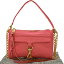 レベッカミンコフ Rebecca Minkoff ショルダーバッグ ピンクxゴールド レザーx金属素材 クラッチバッグ 2Wayバッグ レディース【おすすめ】【中古】 - k8078