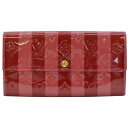 ルイヴィトン Louis Vuitton 長財布 ヴェルニ ポルトフォイユサラ ポムダムール ヴェルニ レイユール レディース M91716 【中古】【定番人気】 - r7437