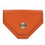 エルメス HERMES コインケース ル ヴァンキャトル オレンジ レザー レディース【おすすめ】【中古】 - k5787