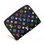 ルイヴィトン Louis Vuitton コインケース カードケース モノグラムマルチカラー ジッピー コインパース ワールxグルナード マルチカラーキャンバス レディース M93740 【中古】【おすすめ】 - h17011