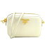 プラダ PRADA 斜め掛けショルダーバッグ BIANCO(ホワイト) サフィアーノ レディース 1BH036 送料無料【中古】【定番人気】 - 95700