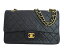 シャネル CHANEL ショルダーバッグ マトラッセ ココマーク ダブルフラップ ブラック レザーxゴールド金具 送料無料 【中古】【定番人気】 - e36094