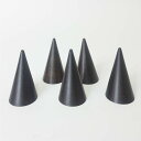 【美品】ノーブランド No Brand その他 ディスプレイ 5個セット リング1本差し チョコ S チョコ 塗木 【中古】 - v42164