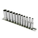 AP 1/4 ソケットセット ディープ 6PT インチ(11個組)