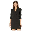 ビーシービージーマックスアズリア レディース ワンピース トップス Tuxedo Blazer Dress Black