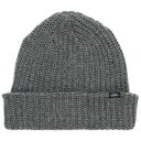 バンズ メンズ 帽子 アクセサリー Vans Mismoedig Plus Beanie Heather Grey