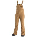 エアブラスター レディース カジュアルパンツ ボトムス Airblaster Hot Bibs - Women's Camel