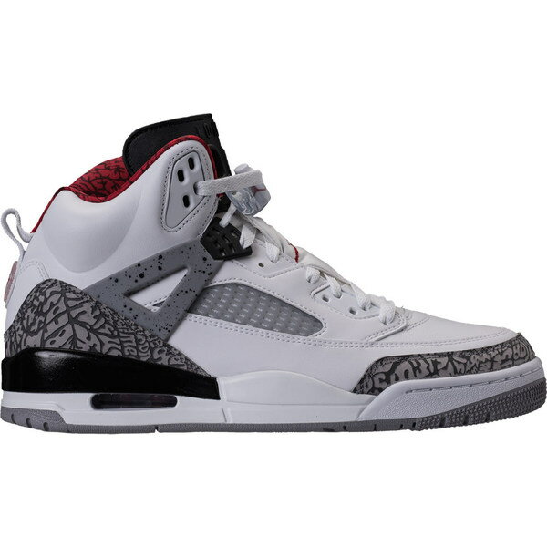 iCL Y oXPbg{[ X|[c Men's Air Jordan Spizike Off Court Shoes White/Varsity Red/Cement Grey
